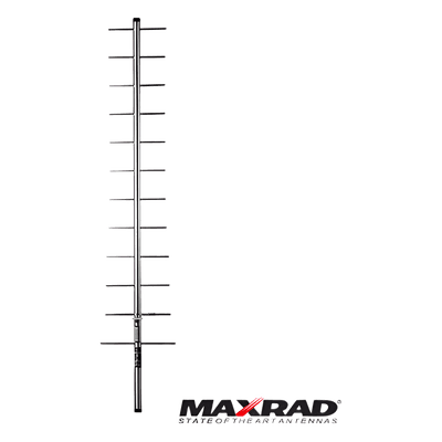 Antena Base Direccional Yagi / 12 Elementos / 450-470 MHz / 14.3 dBi / UHF o N Hembra / Resistencia Viento 100 mph (161 km/h) MYA-45012 PCTEL