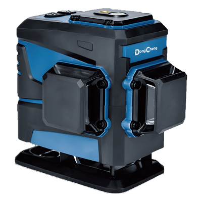 Nivel Láser Línea Verde / 515 nm / Autonivelante ±3° / Proyección 360° / Batería 4V 4.4Ah / Base Magnética Rotativa DFF02-12LE DONGCHENG