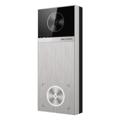 Videoportero IP / 4 Megapixel / Ángulo de Visión 150° / Control de 2 Cerraduras / Detección de Sonidos / PoE / IP65