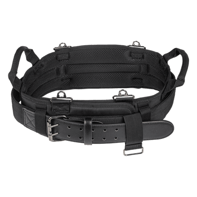 Cinturón para Herramientas / Ancho 2" / Ajustable 35" a 39" (88.9 a 99.1 cm) / Poliéster Balístico y Cuero / Cierre con Hebilla / Sistema Modular Click Lock™ 55919 KLEIN TOOLS