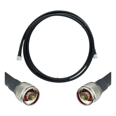 Jumper Coaxial / 50 Ohm / 9.14 m (30 pies) / N Macho-N Macho / Blindaje >90 dB / Wilson-400 Equivalente 952-330 WILSONPRO / WEBOOST