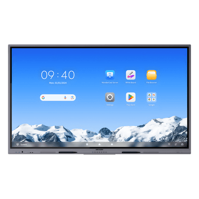 Pantalla Interactiva Touch / 65 Pulgadas / 4K UHD / Android EDLA / 50 Puntos Táctiles / 2 ms Respuesta / Bocinas 55 W / 128 GB Almacenamiento