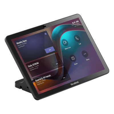 Tableta de Control / Pantalla IPS 10.1" / Resolución 1280x800 / PoE / USB-C PD 60W / WiFi 6 / Android 13 CTP-25 YEALINK