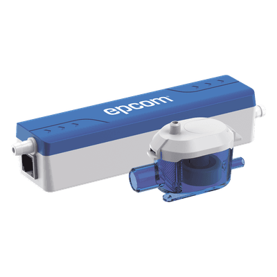 Bomba de Condensado / Ultra Silenciosa 19 dB(A) / Altura Descarga 7 m (23 ft) / Caudal 12 L/h / Capacidad Tanque 35 mL / Plug & Play / 100-230V~ BCON EPCOM