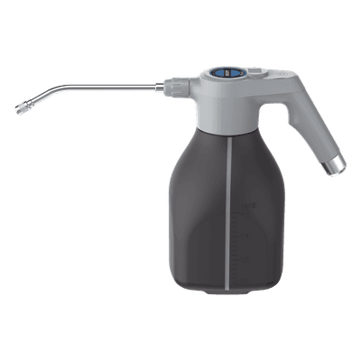 Pulverizador Eléctrico de Mano / 2 Litros Capacidad / Rociado 3 m (9.8 ft) / Motor Micro Alta Velocidad / USB Tipo-C / LCD Indicador Batería / Resistente Químicos REM-2L EPCOM