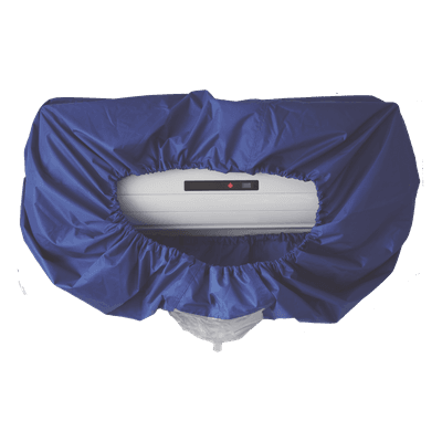 Cubierta Protectora para Aire Acondicionado Exterior / Material PU Impermeable / Circunferencia 3.2 m (10.5 ft) / Drenaje Externo / Correa Elástica de Seguridad / Peso 0.57 kg CV-2M EPCOM