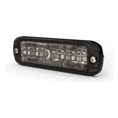 Luz LED Direccional / 12 LED / Rojo/Azul / Perfil Ultradelgado / Sincronización Múltiple / 12-24 VDC / Visibilidad 360°