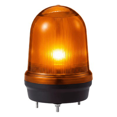 Señalizador LED Industrial / 4 Modos de Luz / Ámbar / 110-220 VCA / IP65 / -30 °C a +50 °C MFL125-110220-A QLIGHT