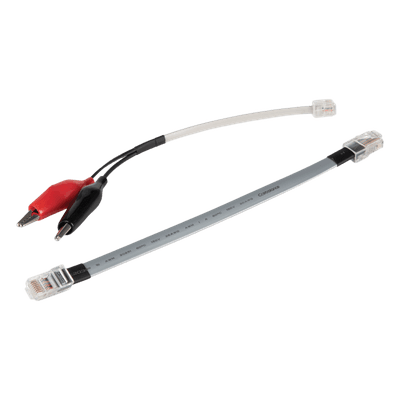 Cables de Repuesto para Probador de Red / Tone & Probe / RJ45-RJ45 / RJ11-Cocodrilo / 5.9'' (15 cm) / PVC-Policarbonato VDV770-855 KLEIN TOOLS