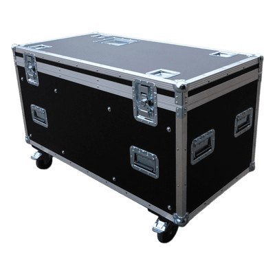 Flight Case para Barras Colgantes / Capacidad 16 Barras / Diseño Compacto / Interior Personalizable / Asas Ergonómicas / Compatible Serie NT CASE-AB-BUM ABSEN