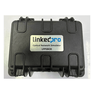 Caja Simuladora de Red PON / 2 Niveles de Splitter / Pruebas OTDR / Laboratorio y Campo LP-PS-BOX LINKEDPRO BY EPCOM