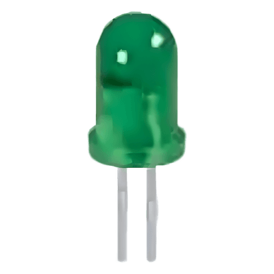 LED Verde / 568 nm / T-1 3/4 (5 mm) / Difuso / 3.5V a 14V / -40°C a +70°C WP56BGD SYSCOM PARTS