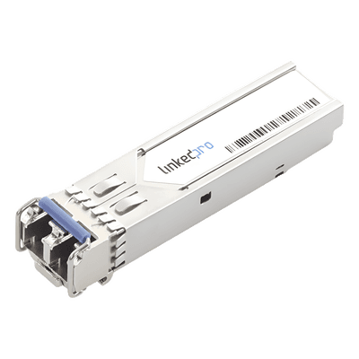 Transceptor Óptico SFP+ / 10 Gbps / Monomodo 1550 nm / Alcance 100 km (328,084 ft) / LC/UPC Dúplex / Hot-Pluggable / Rango Industrial -40 a 85°C LP-IND-SFP-10G-SM-100 LINKEDPRO BY EPCOM