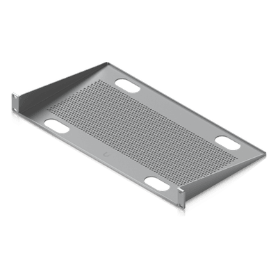 Charola Fija para Rack / 1 UR / 19 Pulgadas / Carga 20 kg (44 lb) / Acero SPCC / 481.4 x 250 x 44 mm UACC-RACK-SHELF-CLV UBIQUITI