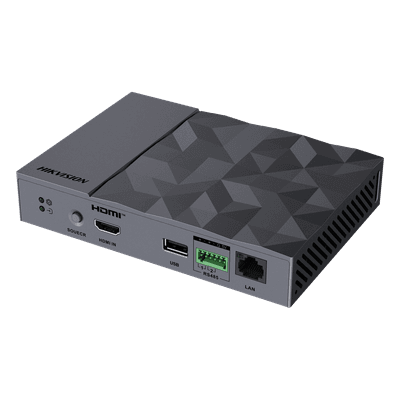 Controlador LED / 1 Puerto RJ45 / Carga 0.65 MP / HDMI 1.3 / Android 14 / 2 GB RAM / 64 GB Almacenamiento / Wi-Fi 2.4 GHz / Tasa de Refresco 7680 Hz DS-DT30P-01HI01NO HIKVISION