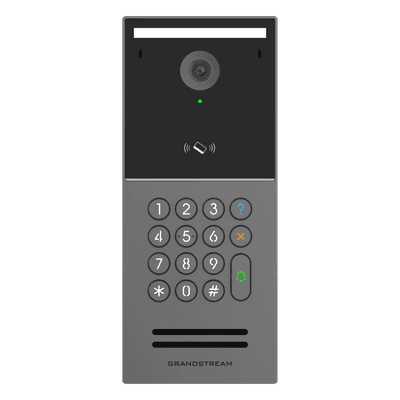 Videoportero IP Inteligente / 2K Ultra HD 4 MP / Ángulo 127° / IA ISP con Análisis de Comportamiento / Lector RFID Dual 13.56 MHz y 125 kHz / 5000 Tarjetas / PoE Integrado / IP66 IK10