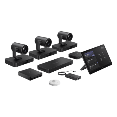 Sistema de Videoconferencia / Intel Ultra5 125H con NPU / Triple Cámara 20x Zoom Óptico / 9 Cámaras Multicámara / Compartición 4K/60fps / Panel Táctil 11.6' Full HD MVC-S98-C5U-004 YEALINK