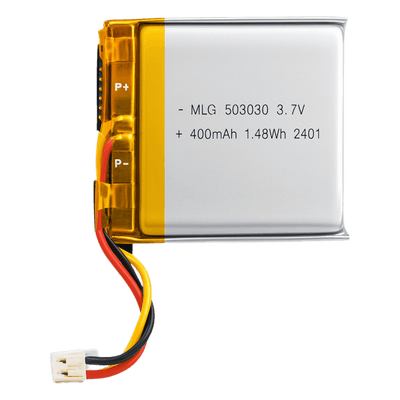 Batería de Respaldo Li-Ion / 400 mAh / 3.7 V / 48 Wh / Tres Pines / -20°C a 55°C BATT633L MEITRACK
