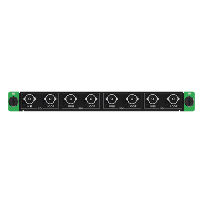 Tarjeta de Entrada SDI 4 Canales 4K / 12G-SDI / HDR10 y HLG / 4K60 / 4 Loop-Through / Compatible Serie C66S DS-D66S-04SDI/4K HIKVISION