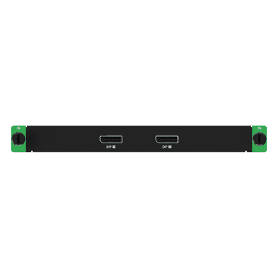 Tarjeta de Entrada DisplayPort 4K 2 Canales / 4K60 (4096x2160) / DP 1.2 / HDR10 y HLG / HDCP 2.3 / Compatible Serie C66S DS-D66S-02DPI/4K HIKVISION