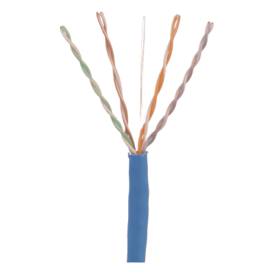 Cable UTP / Categoría 6 / 305 m (1000 ft) / 23 AWG / CMP Plenum / 250 MHz / 4 Pares PUP6C04BU-WN PANDUIT