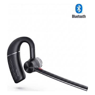 Auricular Bluetooth Mono / Cancelación de Ruido 4 Micrófonos / Bluetooth 5.3 / Autonomía 10 Horas / Carga Inalámbrica Qi 15W / Pantalla Táctil 3 Pulgadas BH71-LITE YEALINK