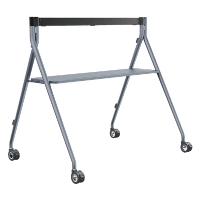 Soporte de Piso con Ruedas / Capacidad 27.2 kg / Altura Ajustable / Pantallas hasta 1694 mm (5.6 pies) MB-FS-P750-T YEALINK