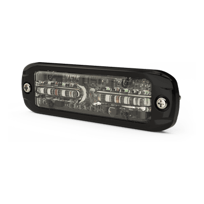 Luz LED Direccional de Advertencia / 12 LED / Ámbar/Violeta / 12-24 VDC / Perfil Ultrabajo / -40°C a +65°C (-40°F a +149°F) ED3802AH ECCO