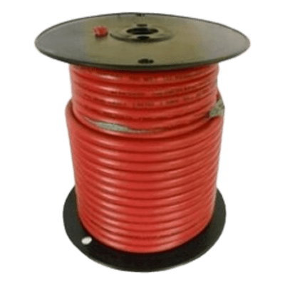 Cable para Batería / 1 AWG / Rojo / 100 pies / Cobre Estañado Clase K / 600/1000V / 105°C Seco 75°C Húmedo / VW-1 / Flexible Extra A2001T-01-100 COBRA WIRE & CABLE