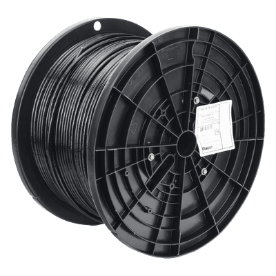 Cable UTP OSP Cat6 / 22 AWG / 4 Pares / Gel Impermeable / 305 m (1000 pies) / Negro