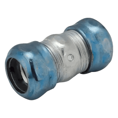 Conector de Compresión Hermético / Acero Galvanizado / Pared Delgada 1 1/4" / 1.89" x 3.307" (48 x 83.99 mm) / Ambientes Húmedos HUB-2925RT RACO