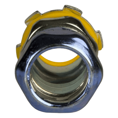 Conector de Compresión Hermético / Pared Delgada / Acero Galvanizado / 1 1/4 in / 1.89 in x 3.307 in (48 mm x 83.99 mm) HUB-2915-RT RACO