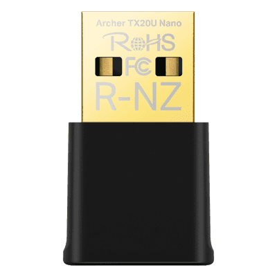 Adaptador USB Wi-Fi / Dual Band AC600 / 2.4 GHz y 5 GHz Simultáneas / Antena Omnidireccional / Diseño Nano ARCHER-TX20U-NANO TP-LINK