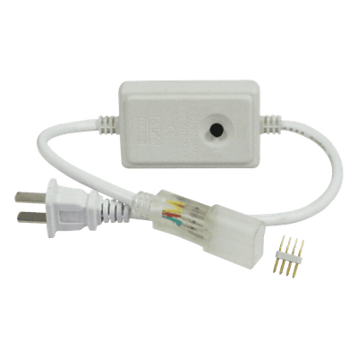 Controlador Manual para Manguera LED RGB / 127V AC / 300W / Hasta 50 m (164 ft) / 12V DC / IP Resistente al Agua JLP-M09 JWJ