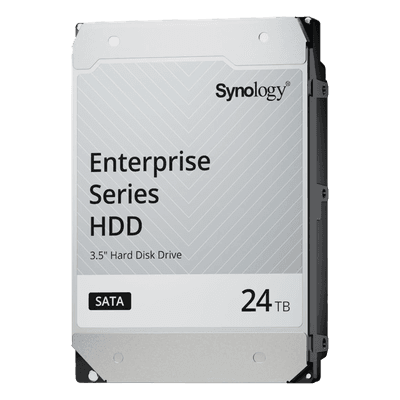 Disco Duro SATA / 24 TB / 3.5 Pulgadas / SATA 6 Gb/s / CMR / 281 MB/s / 180 TB/año / 1.2 Millones de Horas MTBF HAT532024T SYNOLOGY