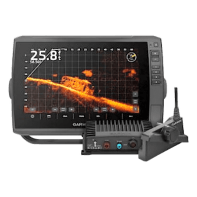 Plotter de Navegación / Pantalla Táctil IPS 10" WXGA 1280x800 / GPS Multibanda Multiconstelación 10 Hz / CHIRP ClearVü y SideVü / Compatible con LiveScope y Panoptix / IPX7 10-02880-10 GARMIN