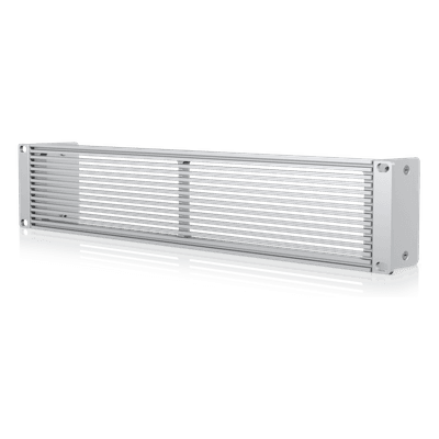Panel de Rack Ventilado / 2U / 19 Pulgadas / Aluminio y Acero SPCC / 442.4 × 63.5 × 87.4 mm UACC-RACK-PANEL-VENTED-2U UBIQUITI