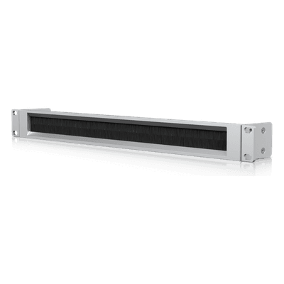 Panel de Cepillo para Rack / 1U / 19 Pulgadas / Aluminio y Acero SPCC / Abertura 400 × 24 mm (15.75 × 0.94')