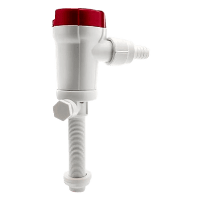 Bomba Livewell / 1100 GPH / 12V DC / Conexión Straight Seacock / Doble Puerto de Entrada / Protección Anti-Aire / Cartucho Motor Extraíble 605FC RULE