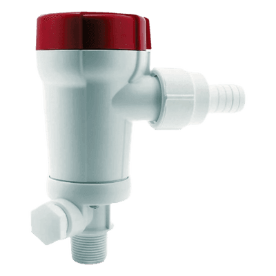 Bomba para Tanque de Cebo / 800 GPH / 12 VDC / Entrada Recta Grifo de Mar / Anti-Airelock / 3/4" NPT / Twist & Click 603FC RULE