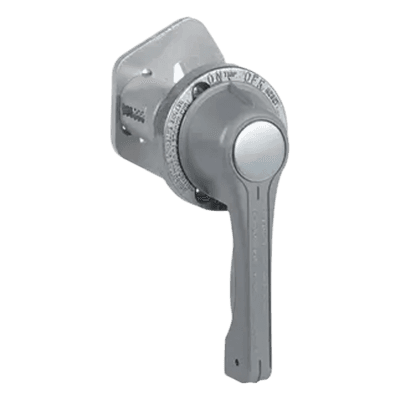 Mango para Interruptor de Circuito / Activación Frontal / Aluminio Libre de Cobre / Eje Acero Inoxidable 316 / Lock-On/Lock-Off 3 Candados / NPSM 3/4' y 1-1/4' / Clase I Div 1 & 2 Grupos B,C,D HUB-EXH-1A8 HUBBELL KILLARK