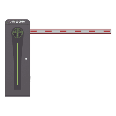 Barrera Vehicular / Brazo Iluminado LED 4 m (13.1 ft) / Motor Brushless 24 VDC / 360 Ciclos/Hora / Semáforo Rojo-Verde / Control Bluetooth