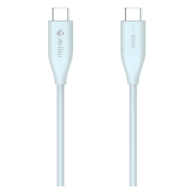 Cable de Carga USB-C / 240W / 1.5 m (4.92 ft) / Transferencia 480 Mbps / GaN / Silicona Anti-Enredos / Aluminio Anodizado AK-PAC6S-B-1.5M EZVIZ