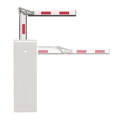 Brazo Articulado para Barrera / Aluminio / 5 m (16.4 ft) / Articulación 90° / Bandas Reflectivas XB-ARM-ART-5M ACCESSPRO