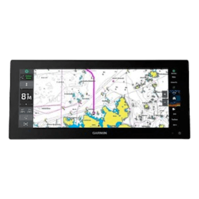 Plotter de Navegación / Pantalla Táctil IPS Ultrapanorámica 14.5" (47.5 ft) / Resolución 1920x720 / GPS+GLONASS+Galileo 10 Hz / Sonda 1 kW ClearVü+SideVü / Panoptix LiveScope / IPX7 / NMEA 2000+WiFi+Bluetooth+ANT+ 10-03855-00 GARMIN