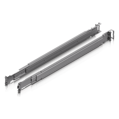 Rieles Deslizantes para Rack / Ajustables 600-1066 mm (23.6-42 in) / Capacidad 70 kg (154 lb) / Instalación sin Herramientas / Acero SPCC / EIA-310 UACC-RACK-RAILS-SLIDE UBIQUITI