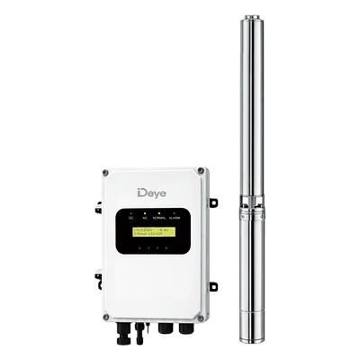 Bomba Solar Sumergible / 1500W (2 HP) / DC 60-220V / Controlador MPPT Integrado / IP65 SP1500DC DEYE