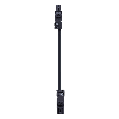 Cable de Unión para Lámparas LED / Conexión en Cadena / 60 cm / 3 Polos 10 A / 100-240 V AC / Conectores Clic Sin Herramientas
