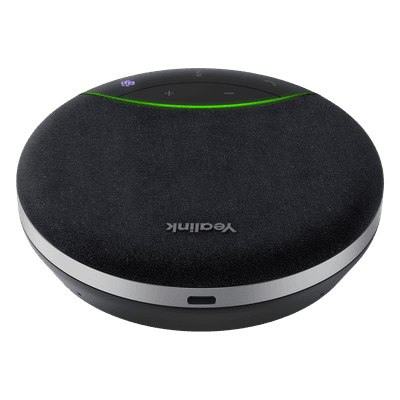 Speakerphone Profesional / Cancelación de Ruido por IA / Bluetooth 5.3 / Alcance 30 m (98.4 ft) / Autonomía 20 h / USB-C/A / Full Duplex SP92-USB-C/A YEALINK