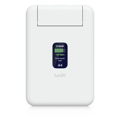 Router de Viaje / Wi-Fi 5 Dual Banda / 2 Puertos GbE / VPN OpenVPN+WireGuard / USB-C 5W / 12.5 mm / 0.49 in / 89 g UTR UBIQUITI